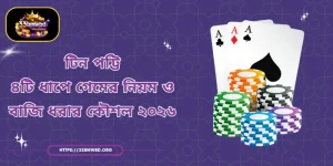টিন পট্টি - ৪টি ধাপে গেমের নিয়ম ও বাজি ধরার কৌশল ২০২৬